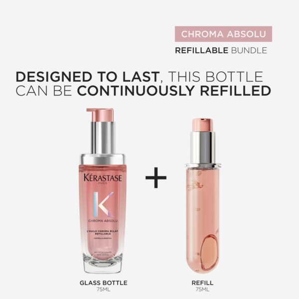 Kérastase Chroma Éclat Refillable Hair Oil 75ml - Bild 2