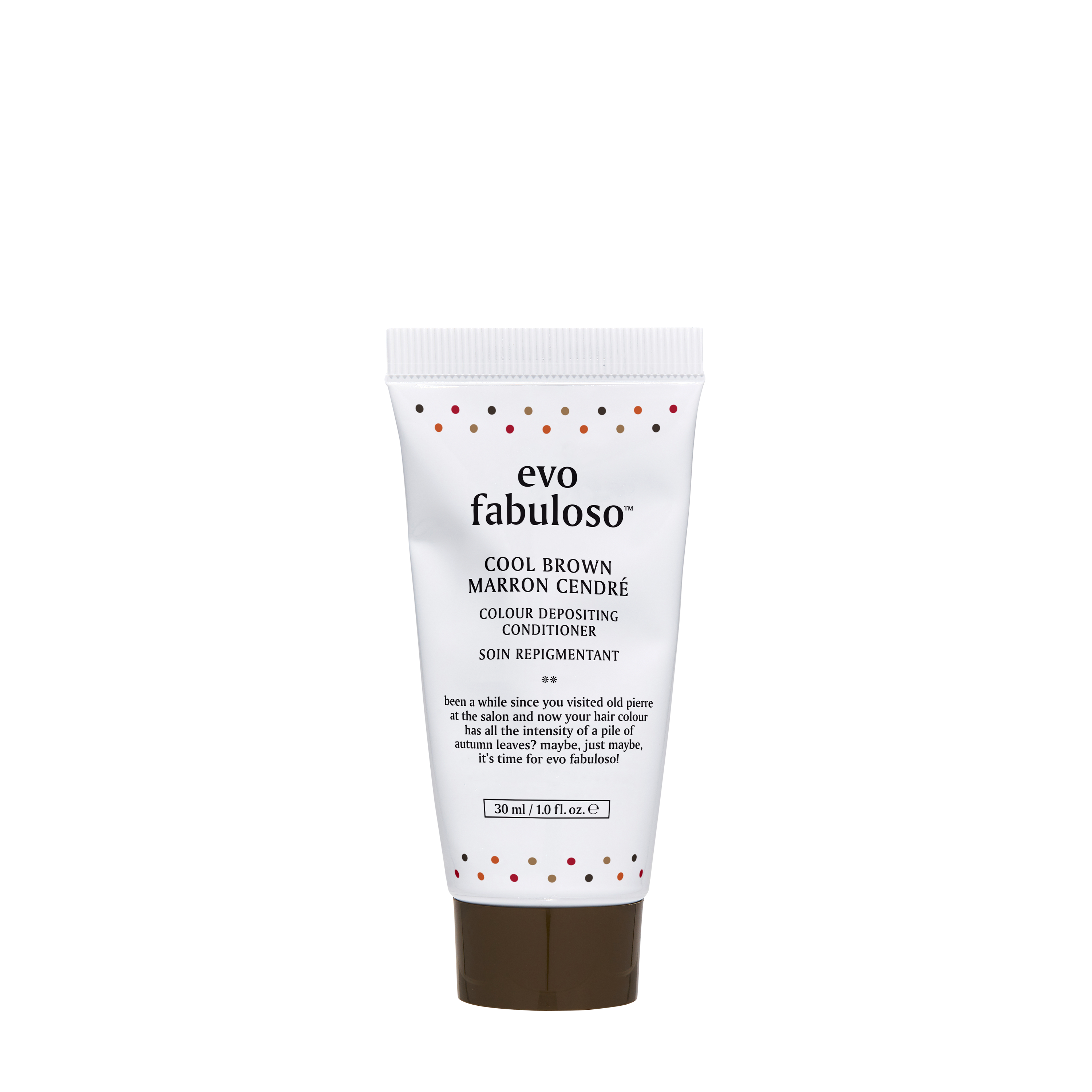 Fabuloso - cool brown colour depositing conditioner 30ml