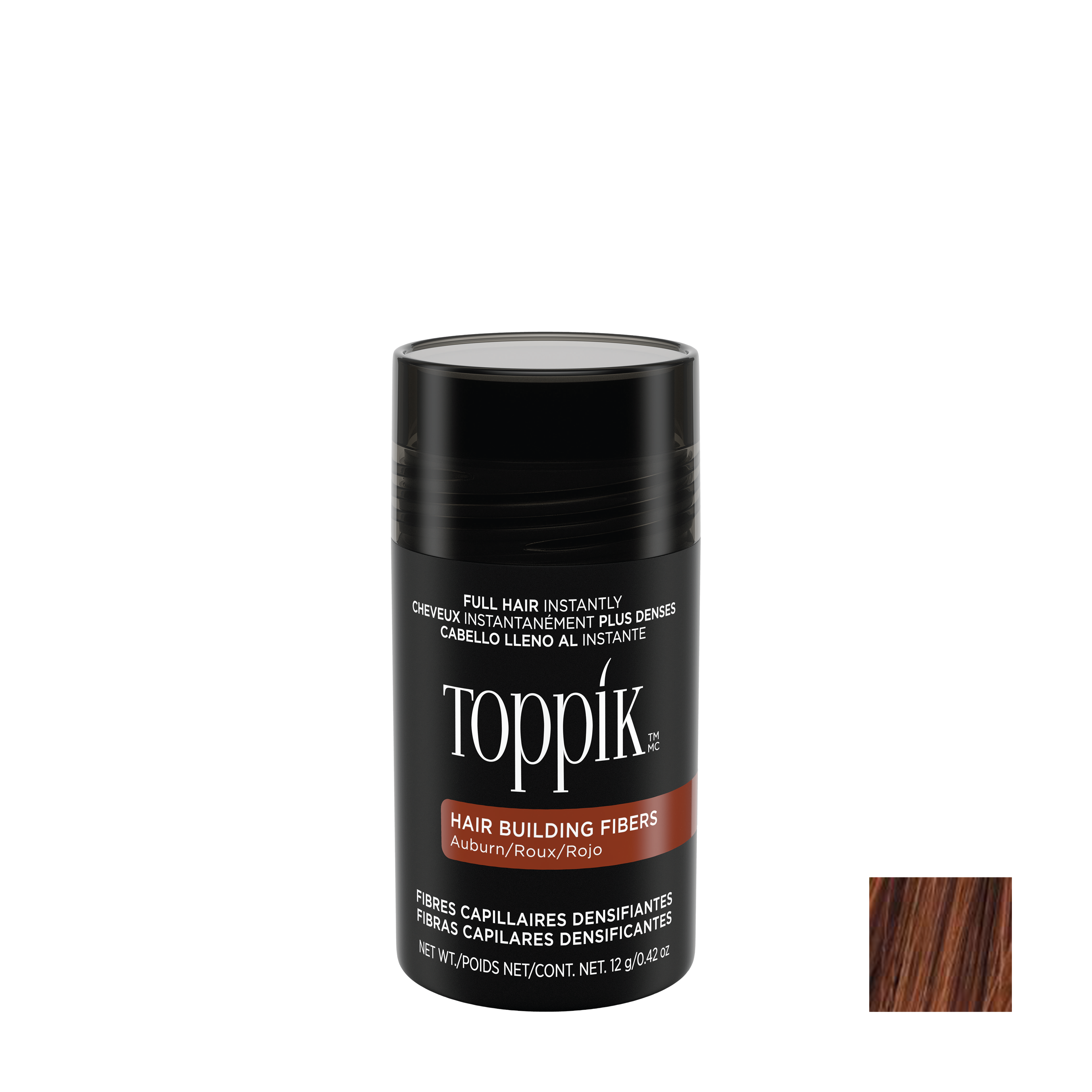 Toppik Regular - Kastanjeröd