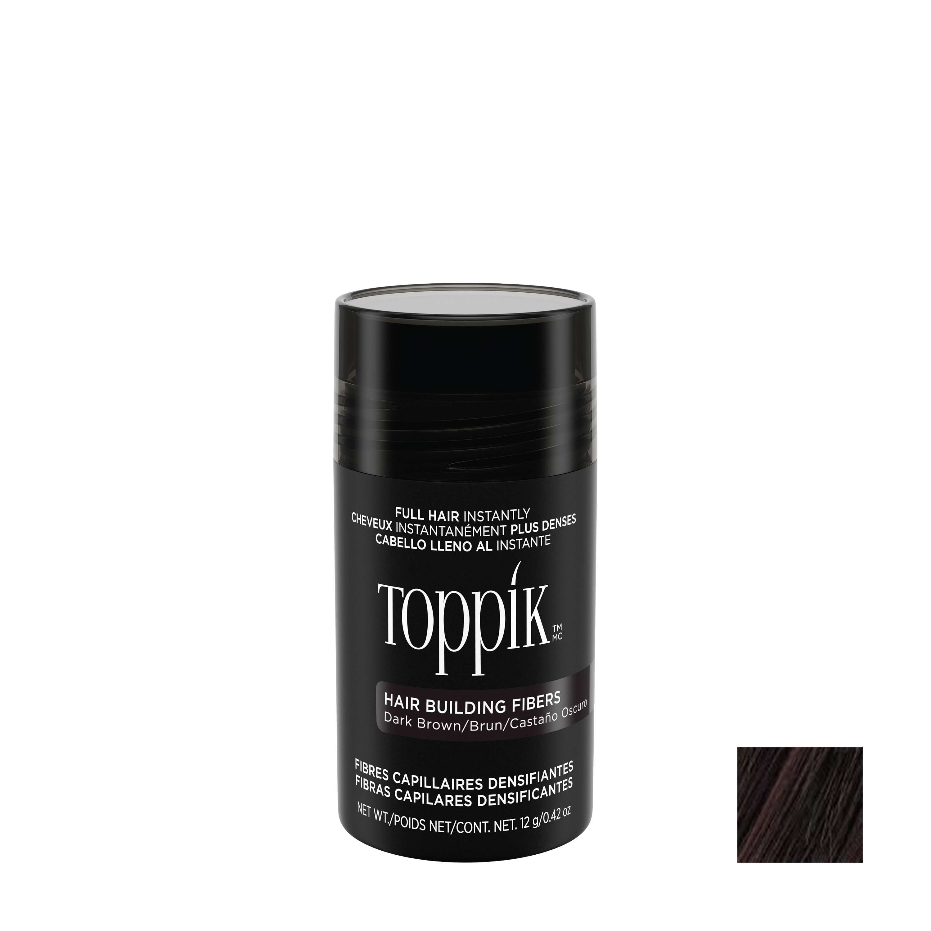 Toppik Regular - Mörkbrun