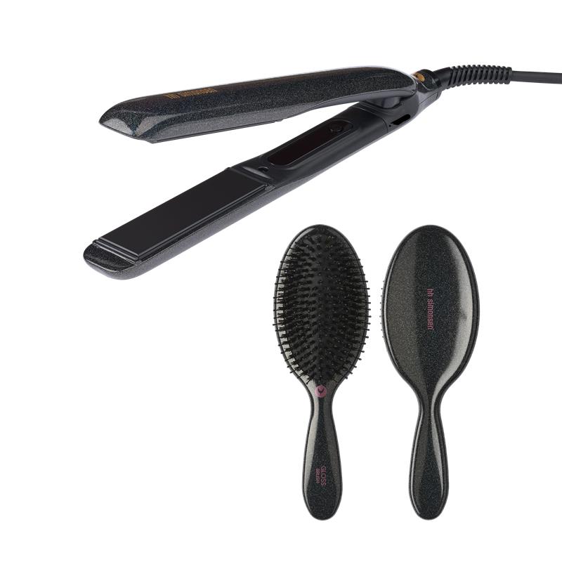 Plattång + Gloss brush